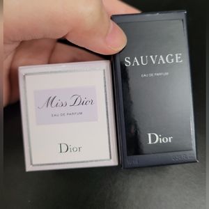 NEW DIOR perfumes samples